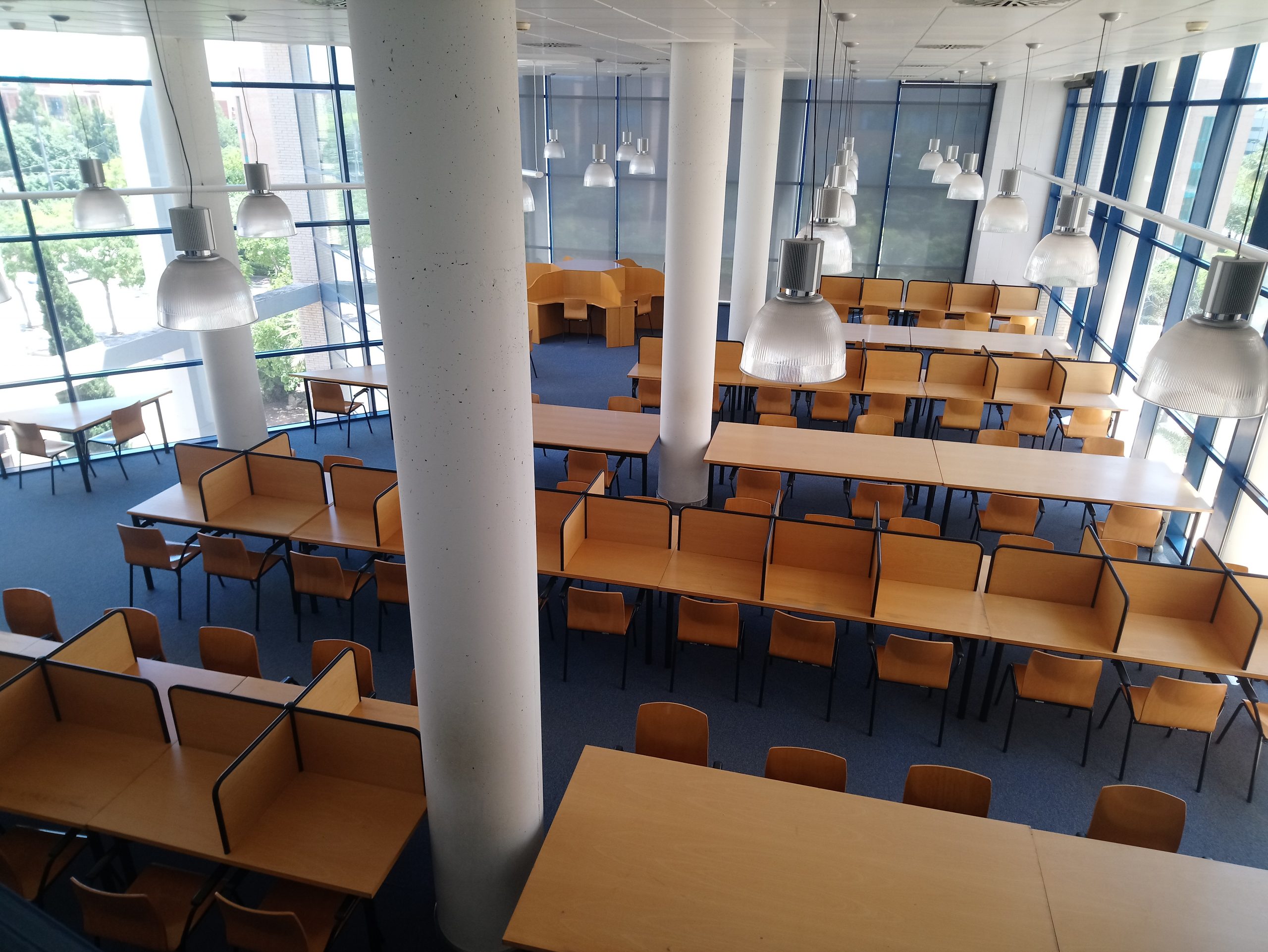 The library of the Universitat Jaume I, my alma mater