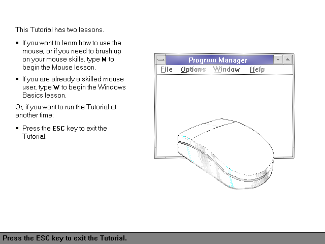 Windows 3.1 tutorial